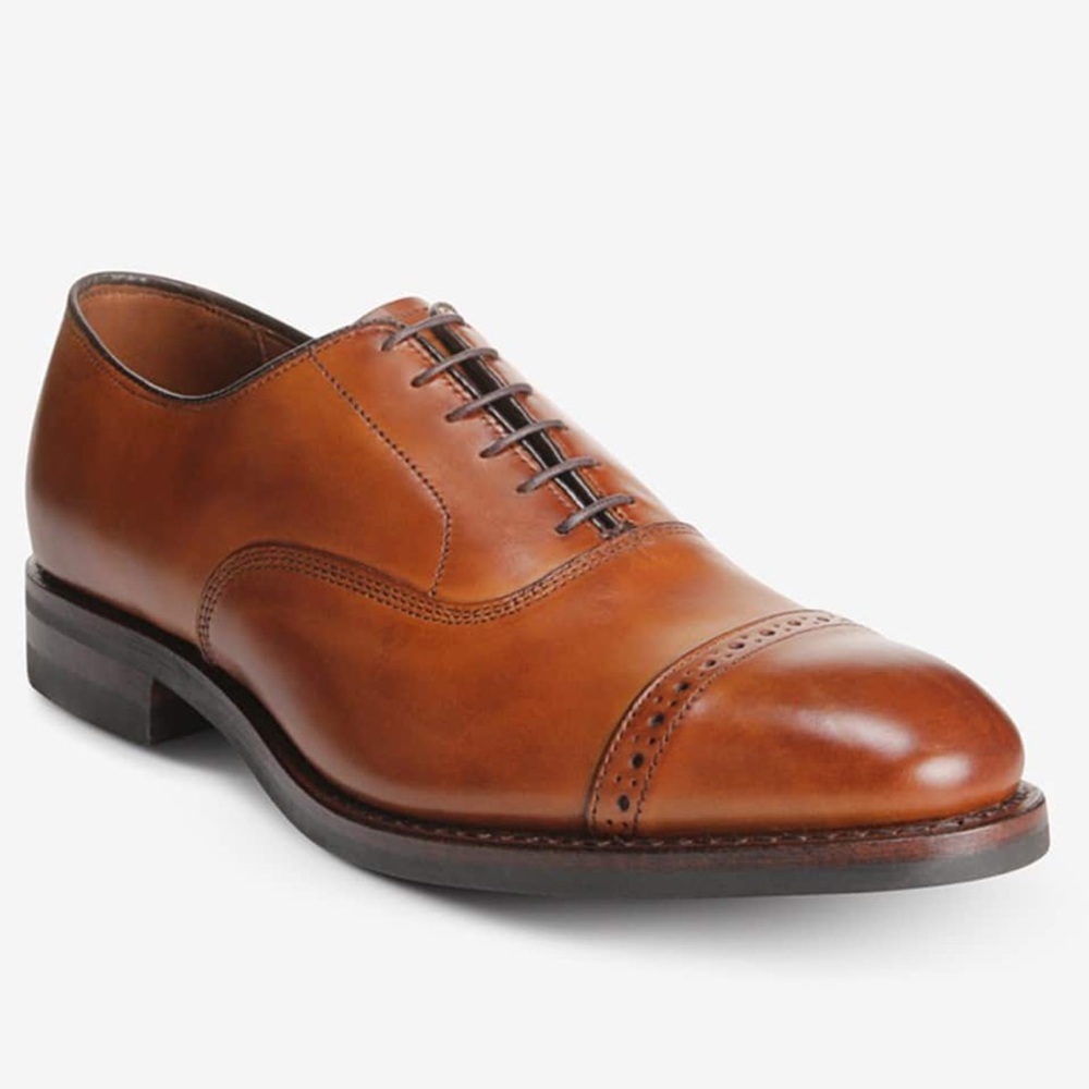 *ALLEN EDMONDS* Fifth Avenue Cap-Toe Oxford Dainite Rubber Sole